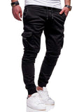 Autumn Men Joggers Pants 2019 New Casual Male Cargo Military Sweatpants Solid Multi-pocket Hip Hop Fitness Trousers Sportswear
